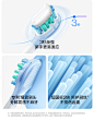 【usmileP10PRO蓝】usmile笑容加电动牙刷 成人情侣款送男友/女友 全新四区识别可视化 P10 PRO云青蓝【行情 报价 价格 评测】-京东