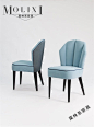 MLX美式简约实木软包餐椅客厅休闲椅梳妆椅酒店咖啡厅椅时尚餐椅-淘宝网