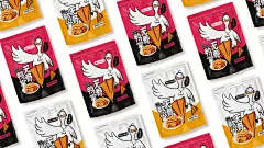 无骨鸭掌插画包装设计-古田路9号-品牌创意/版权保护平台