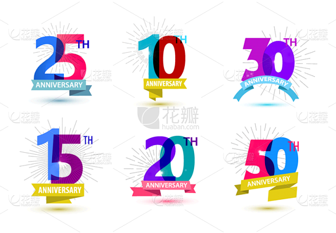 周年纪念,数字25,数字,数字10,生日...
