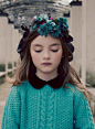 Luna Magazine cover image by Melanie Rodriguez for fall 2013 kids fashion