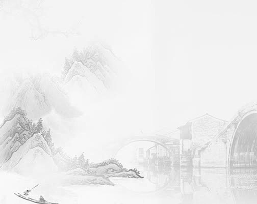 中国风山水画高清素材 中国风 山水画 素...