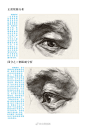 我们来聊画画 素描头像五官塑造步骤分析 ​​​​