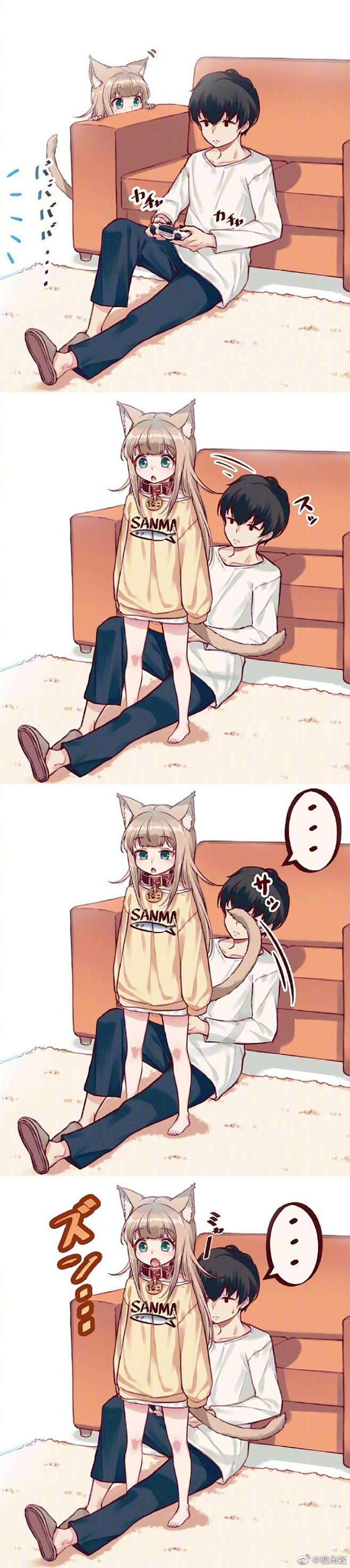 40原老师与猫娘的日常 近期更新（twi...