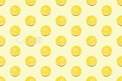 Lemon slices seamless pattern on pastel yellow background Minimal summer concept.Lemon slices seamless pattern on pastel yellow background. Minimal summer concept. Flat lay, trendy juicy color.