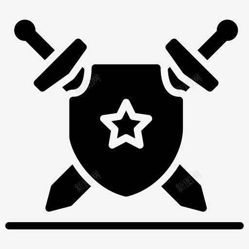 战争盾牌守护者战争保护 矢量 icon 图标 标识 标志 UI图标 设计图片 免费下载 页面网页 平面电商 创意素材-花瓣网