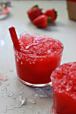 Rhubarb Strawberry Margarita