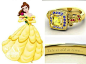 迪士尼公主和她们的戒指@北坤人素材
