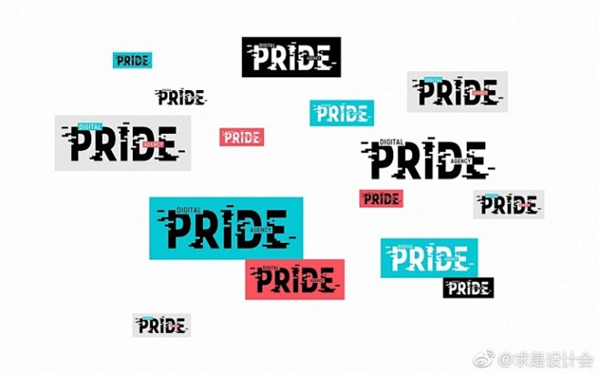 Pride互联网营销企业品牌形象VI设计...