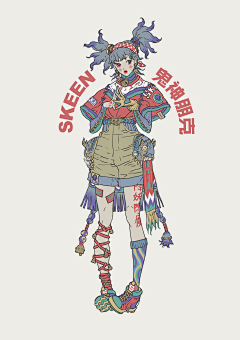 英雄很忙采集到平涂