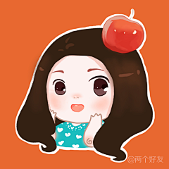 初心插画w采集到两个好友