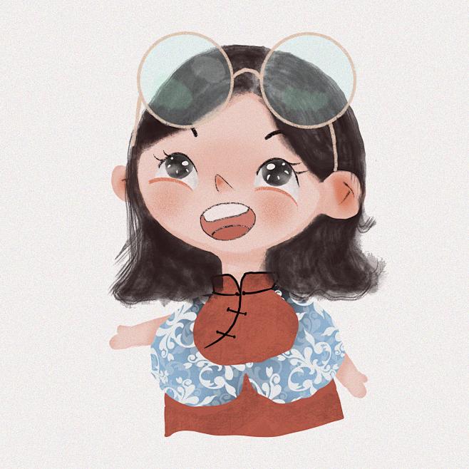 大头女孩