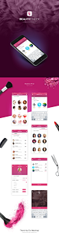 Beauty Finder | UI/UX Design : UI/UX Design