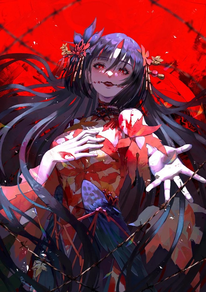 阴阳师 鬼女红叶