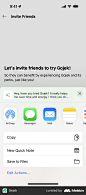 Gojek screen