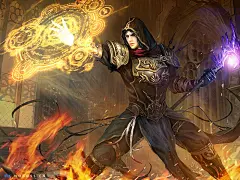 姜维-平面设计学院 - 勤学网#原画教程##插画##勤学网##概念设计##插画教程##游戏角色##写实CG绘画##自学绘画##自学设计##人物设计#