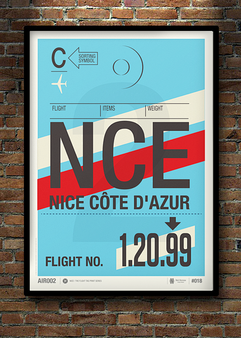Flight Tag Prints Vo...