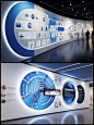 未来感科技展示文化墙 - 小红书