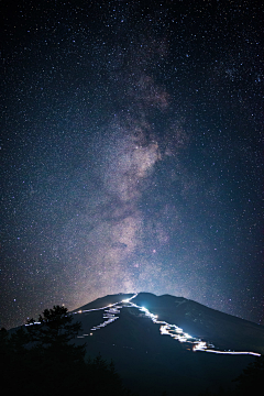 花道长采集到星空