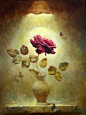 俄罗斯艺术家Alexei Antonov静物油画作品(下)。 - │Icê Blüe│ - ∑xtent°∧rt，2011