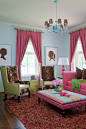 Southern Traditional - traditional - living room - little rock - Tobi Fairley Interior Design