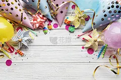 生日或派对背景快乐
