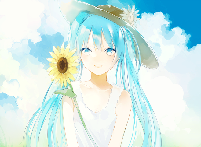 miku~（可放大）  #初音# #二次...