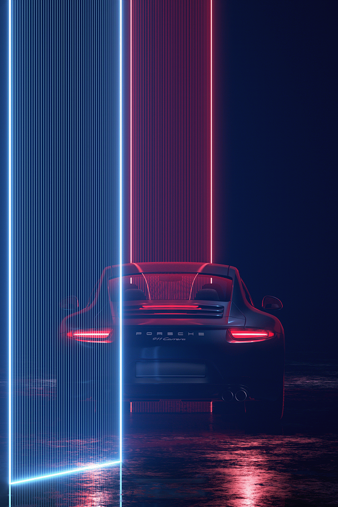 Porsche 911 2017 CGI
