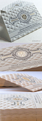 Gold Foil Business Card: 