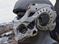 Sci-Fi Helmet , Michael Weisheim Beresin : Sci-Fi Helmet Mask with some influence from human bone structure.