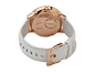 AX Armani Exchange Capistrano Rose Gold/White