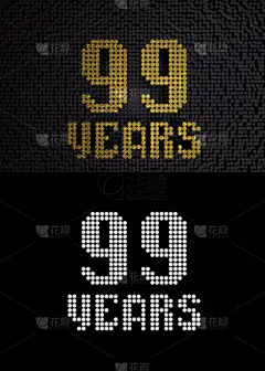 黄金,数字,三维图形,90年代风格,数字9,周年纪念,请柬,事件,现代