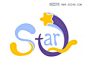 卡通字体设计儿童明星品牌LOGO标志 - StarQ2