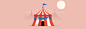 Welcome to the Circus! : A few months ago I started creating a series of Circus characters as animated loops. Then I decided to put them all together in a short video, mostly to practice illustration and animation. I had a lot of fun doing this project, I