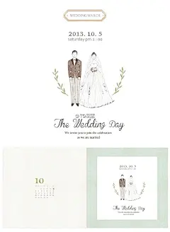 准备结婚和有结婚打算的妹纸看这里，把我攒了好长时间的素材分享一下，有婚礼插画、请柬等等。