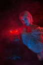 Beauty Photography by James Zwadlo : London-based art director and photographer James Zwadlo plays with light, shadow and vibrant colors to produce these powerful images.<br/>More beauty photography via Behance