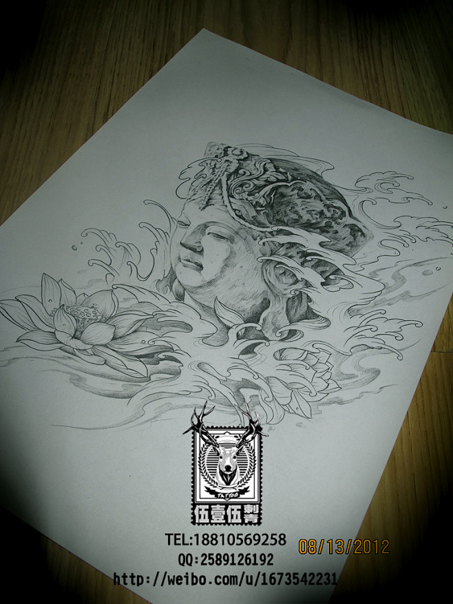 伍壹伍TATTOO STUDIO 佛像