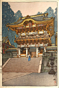 版画艺术家 Hiroshi Yoshida (吉田 博)