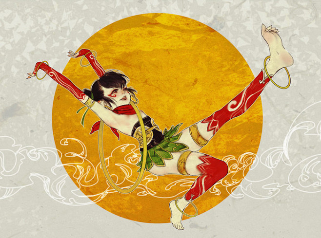 藕霸-黄瓜_同人_涂鸦王国插画