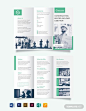 Construction Firm Tri-fold Brochure Template - Illustrator, InDesign, Word, Apple Pages, PSD, Publisher | Template.net