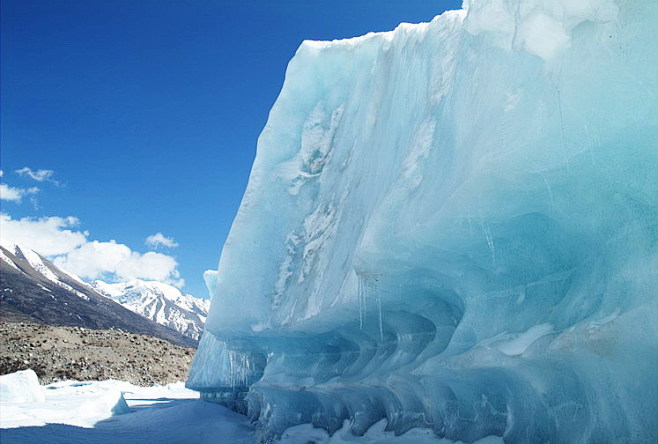 西藏來古冰川 