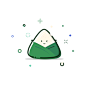 Rice dumpling : MBE style illustration