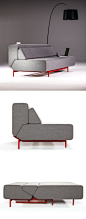 PIL-LOW sofa-bed by Prostoria by Kvadra: 