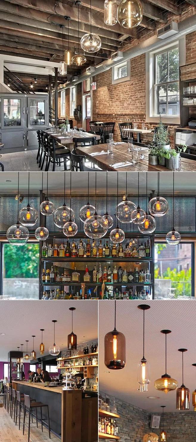 设计师的灯吧台咖啡厅欧式宜家客厅餐厅现代...