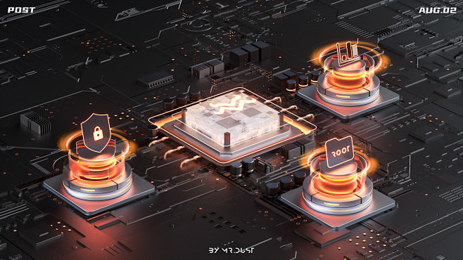 3D illustration ILLU...
