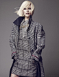Vogue墨西哥2013年12月-狂野的发型师莎拉・戈尔通过黑白格子图案展示时尚一面---酷图编号1080266