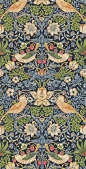 十九世纪手工艺美学大师- 威廉•莫里斯（William Morris）的经典自然印花主题

在LOEWE William Morris 朋克系列中，由LOEWE 创意总监Jonathan Anderson重新演绎，从代表作品中精选出草莓小偷、狐狸、森林、莨苕和忍冬花的原版印花进行融合和转换。