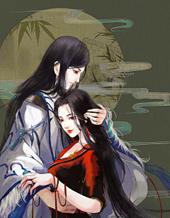 萧祈珞采集到古风双人．•.●