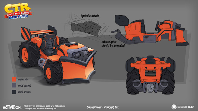 CTR - Karts Concept,...