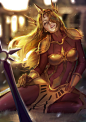 Leona, Hoo Bamon : League of Legends fanart